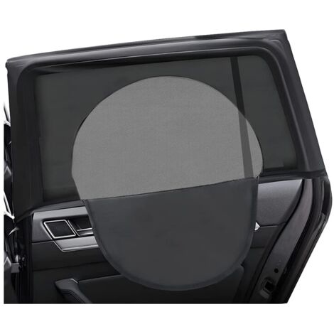 2 Pcs Pare-Soleil Voiture Bébé, pour La Protection de La Vie Privée Bloquer Les Rayons UV et Vitres, Protection Solaire Enfants et Animaux pour Toutes Les Voitures (Fenêtre Arrière) (1/4)