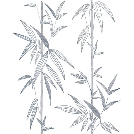 Papier Peint Auto-adhésif Fleuri Feuilles 44cmX300cm Vintage Autocollant Amovible PVC Vinyle Film Imperméable Meuble Decoratif Salon Salle de Bain Chambre Armoire
