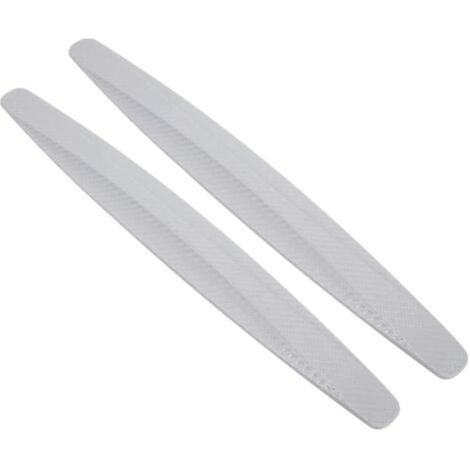 Universel De Voiture Avant Coin Arrière Bumper Guard Protector Fibre De Carbone Anti-Collision Bande Autocollant Anti-frotter Bord (Grise)