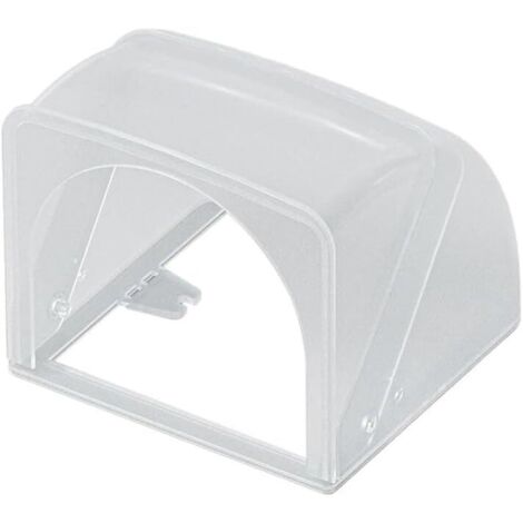 Type 86 Salle de Bain-Prise extérieure boîtier étanche Douilles Interrupteur Housse de Protection Prise électrique Flexible Durable Protection Contre la Pluie