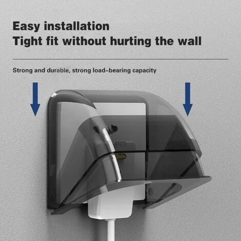 Boîte De Prise De Courant D'extérieur Avec Housse De Pluie De Type 86