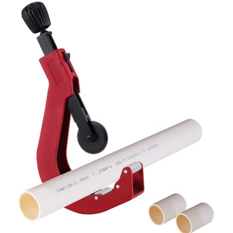 Coupe-tuyau en plastique，Coupe-tuyau en PVC PE PPR Tube Outils de coupe Coupe-tuyau en plastique 50mm-120mm