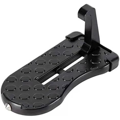 Pédale de Voiture Pliante Marchepied Universel, Pédale de Crochet de loquet de Porte de Porte de Voiture, Pédale Auxiliaire Avec Safety Hammer（167.5cm）