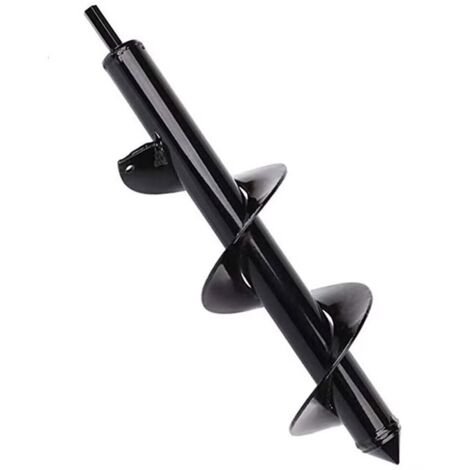 Foret hélicoïdal de jardin, tarière de jardin, tarière pour visseuse sans fil, foret de plantation, tarière pour perceuse, planteur de bulbes, outil de creusage pour planter et percer, 9 x 40