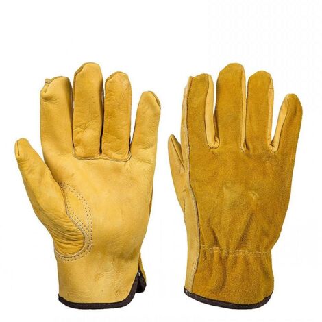Gants de jardin en cuir fabriqués en France MAGASIN VIVANT