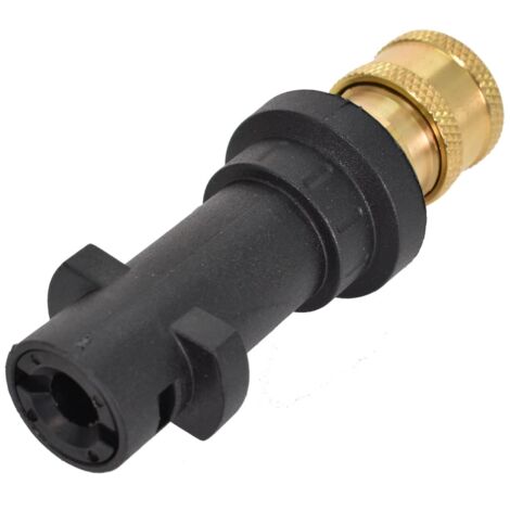 Adaptateur de Pistolet pour Nettoyeur Haute Pression, Raccord Femelle 1/4" à Connexion Rapide, Compatible avec Karcher K2-K7, Accessoire pour Nettoyage Haute Pression