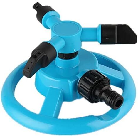 Arroseur de Jardin，Arroseur Automatique de pelouse de Jardin à 360 ° ，Arroseur de pelouse，pour Parc, Jardin et Entretien de la pelouse （Bleu）