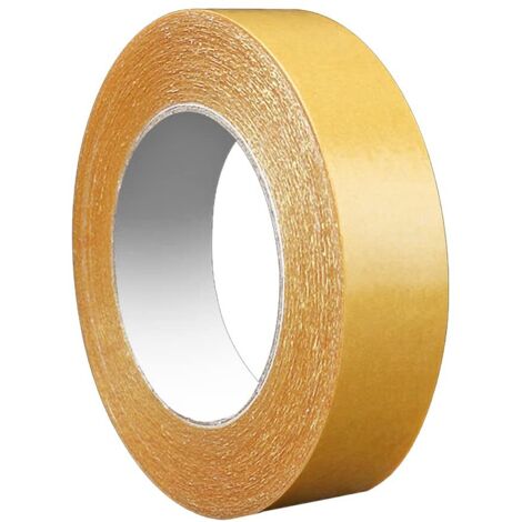 1 Pièce Ruban Adhésif Double Face pour Moquette, 10mm x 20m Ruban en Auto-Adhésif, Ruban Adhésif Multifonctionnel pour Moquette, les Sols