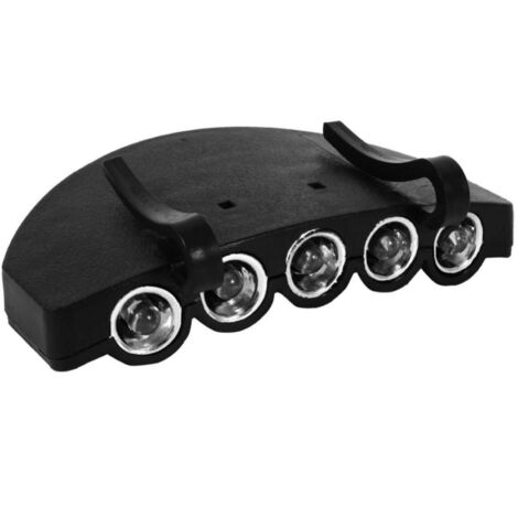 1 PC Casquette Lumineuse Bord lumière Mini Phare Rotatif Lampes de Poche Casquette visière Torche pour Camping Course Cyclisme Marche randonnée