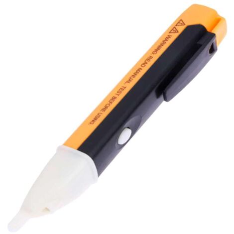 Testeur de Tension AC 90-1000V Cat III 3 Détecteur Voltage sans Contact Électrique Pen avec LEDd’Avertissement LED