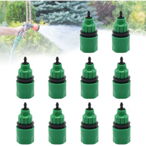 10 Pièces Raccords de Tuyau d'Arrosage en Plastique 4/7 et 8/11 Raccord Rapide de Tuyau d'Arrosage en Plastique pour Connecteur pour Un Diamètre Intérieur de 4 à 9 mm Tuyau d'Arrosage (1/5)