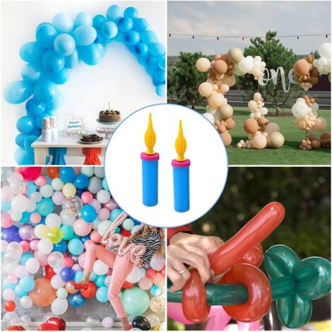 Pompe à Ballons Manuelle - Lot De 5, Couleur Aléatoire, Pour Gonfler Ballons De Fête, Mariage, Anniversaire