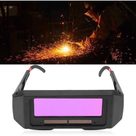 Masque De Soudage Auto-Assombrissant LCD SPARGOS - Lunettes Protection Yeux Avec Lentille Relevable