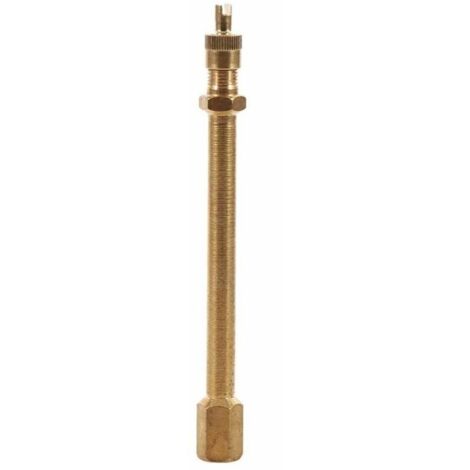 Extension de valve de pneu 140mm extension d'adaptateur d'extension de pneu en laiton pour extension de valve de gonflage (1/4)