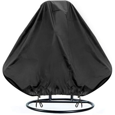 Couverture de Chaise Suspendue, Housse de Fauteuil Suspendue Imperméable, Housse de Protection pour Oeufs Chaise, Coupe-Vent, Anti-UV, Tissu Oxford Robuste (232 x 203cm) (1/5)