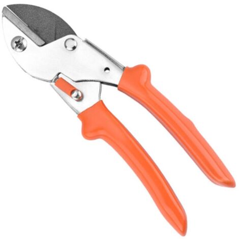 Ciseaux de jardinage en acier SK5, lames tranchantes, manche caoutchouc, pour coupe et élagage