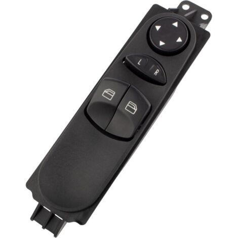 Interrupteur lève vitre Mercedes Vito W639 – Bouton commande principal pour Viano Bus Mixto 6395450913 – Adaptabilité et durabilité (1/5)