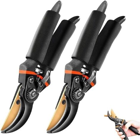 Kit d'Outils de Jardinage 7 Pièces - Ensemble Cadeau Anti-Rouille avec Sac Durable - pour Femmes et Hommes