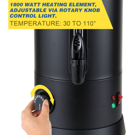 Stérilisateur de bocaux électrique avec robinet et minuteur 27l 1800w Stérilisateur de bocaux électrique avec robinet et minuteur 27l 1800w