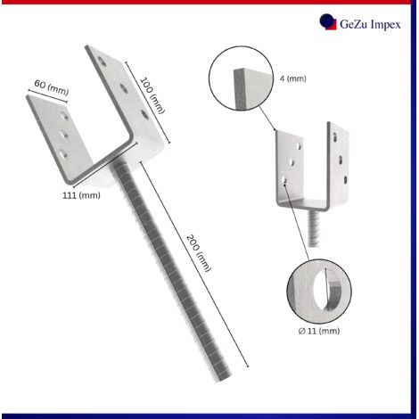 Picchetti Zincati Per Tende, 12 Pezzi, Ancoraggi A Terra Per Tende Da Campeggio Accessori Per Tende Da Campeggio Altalene Tende Da Sole Per Trampolini 8 Mm X 30 Cm 91948064