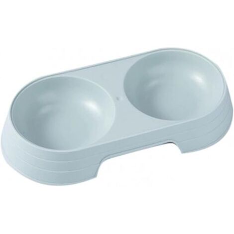 Pet Bowl New Style Pet Dishes Langlebiger, einfarbiger Doppelnapf-Katzenfutterspender für kleine Haustiere für den Innenbereich (1/5)
