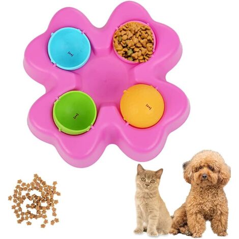 Hundepuzzle Slow Feeder Spielzeug, Hundefutter Spielzeug, Slow Feeder Hundespielzeug, Slow Food Futternapf, Hundespiele Hundenapf Slo-Bowl Slow Feeder (1/5)