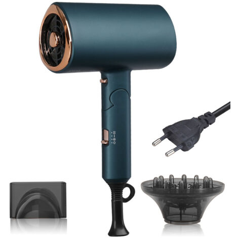 Tragbarer Haartrockner, schnelltrocknender Negativ-Ionen-Haartrockner, faltbar, für Zuhause, Reisen und Friseursalons (1/5)