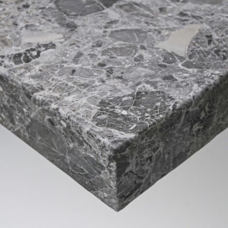 DIMEXACT - Rouleau adhésif effet marbre gris naturel - 122 cm x 1.5 m - En Rouleau