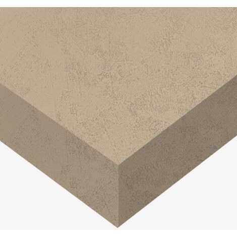 DIMEXACT - Papier peint adhésif effet crépi gris clair Eco - 122 cm x 0.5 m - En Rouleau