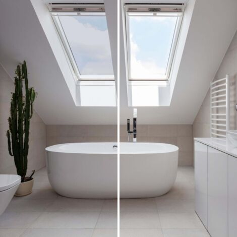 DIMEXACT - Film anti chaleur pour velux - bleu clair - 75 cm x 1.5 m - En Rouleau