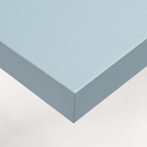 DIMEXACT - Papier peint autocollant bleu pâle mat - 122 cm x 0.5 m - En Rouleau