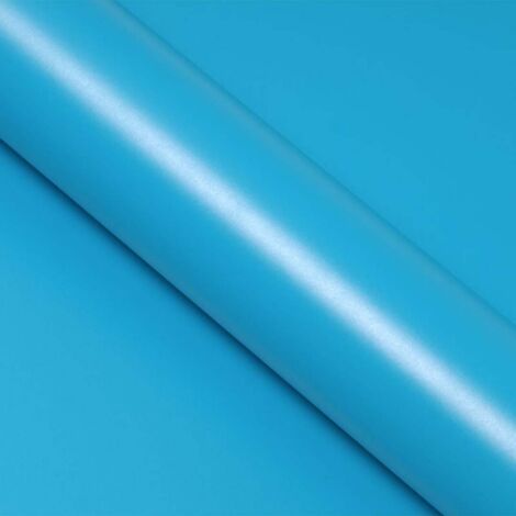 DIMEXACT - Covering bleu turquoise mat pour toutes surfaces - Haute finition - 152 cm x 2.5 m - En Rouleau