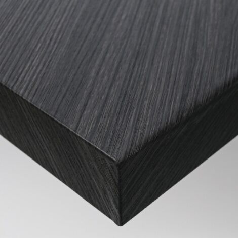DIMEXACT - Papier adhésif imitation bois silverblack Eco - 122 cm x 0.5 m - En Rouleau