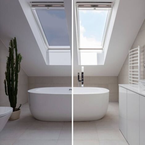 DIMEXACT - Film anti chaleur pour velux - alu foncé - 75 cm x 2 m - En Rouleau