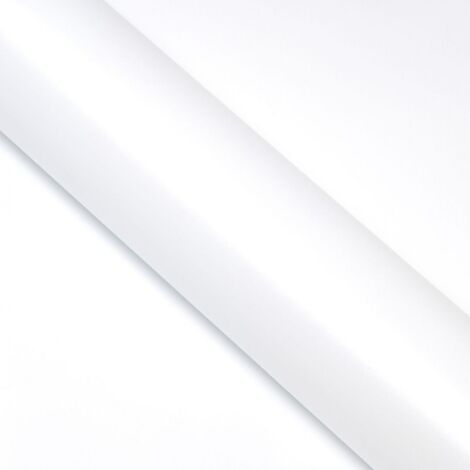 DIMEXACT - Covering blanc mat intense pour toutes surfaces - Haute finition - 152 cm x 2 m - En Rouleau