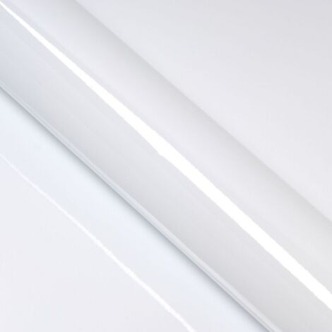 DIMEXACT - Covering blanc brillant intense pour toutes surfaces - Haute finition - 152 cm x 1.5 m - En Rouleau