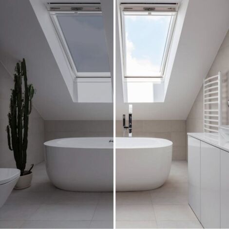 DIMEXACT - Film anti chaleur pour velux - Argent chromé - Haute durabilité - 152 cm x 10 m - En Rouleau