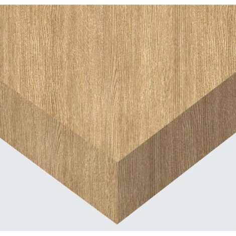 DIMEXACT - Papier adhésif imitation bois de chêne beige structuré - 60 cm x 0.5 m - En Rouleau