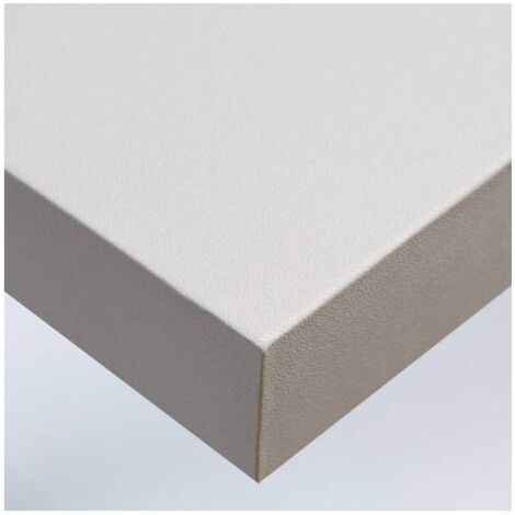 DIMEXACT - Papier peint autocollant blanc cassé mat - 122 cm x 0.5 m - En Rouleau (1/3)