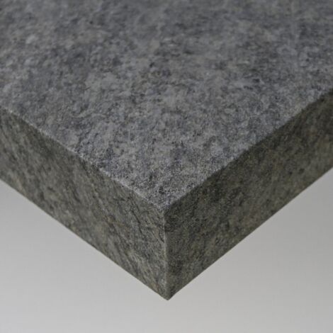 DIMEXACT - Papier peint adhésif effet béton foncé Eco - 122 cm x 2 m - En Rouleau