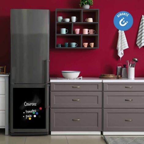 DIMEXACT - Sticker ardoise pour frigo partie basse (1/2)