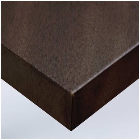 DIMEXACT - Papier peint autocollant imitation bois wengé foncé - 122 cm x 0.5 m - En Rouleau