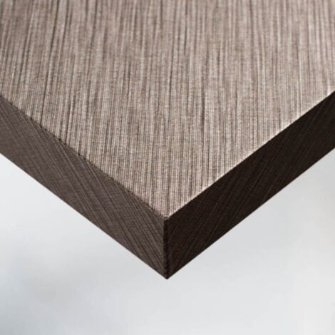 DIMEXACT - Vinyle adhésif effet tissu gris foncé effet brossé - 122 cm x 0.5 m - En Rouleau (1/3)