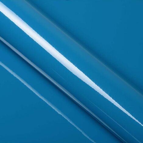 DIMEXACT - Covering bleu canard brillant pour toutes surfaces - Haute finition - 152 cm x 5 m - En Rouleau