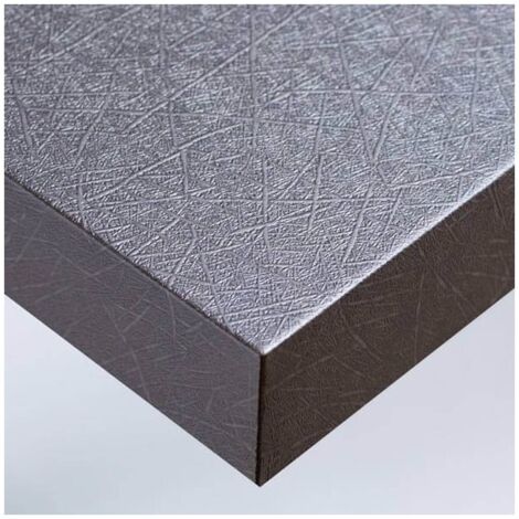 DIMEXACT - Revêtement mural fibré argent - 122 cm x 1 m - En Rouleau