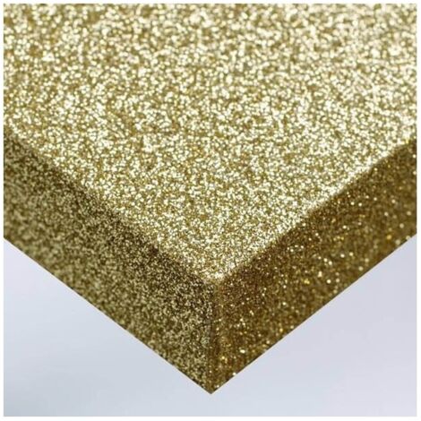 DIMEXACT - Rouleau adhésif or pailleté - 122 cm x 0.5 m - En Rouleau