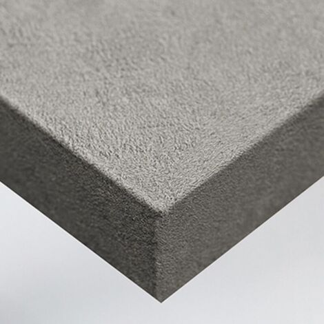 DIMEXACT - Papier peint adhésif effet enduit en béton gris foncé - 122 cm x 0.5 m - En Rouleau (1/3)