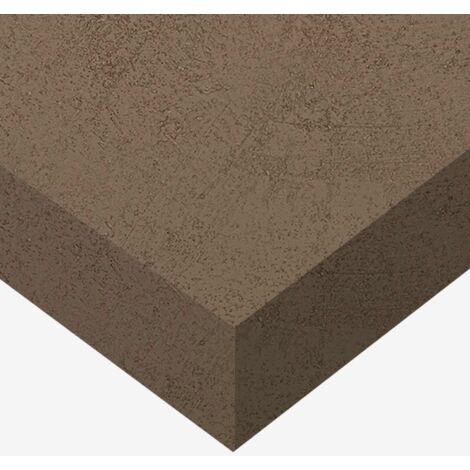 DIMEXACT - Papier peint adhésif effet crépi taupe Eco - 122 cm x 2 m - En Rouleau