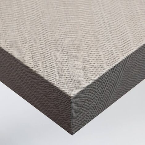 DIMEXACT - Vinyle adhésif effet tissu nid d'abeille couleur crème - 122 cm x 0.5 m - En Rouleau (1/3)