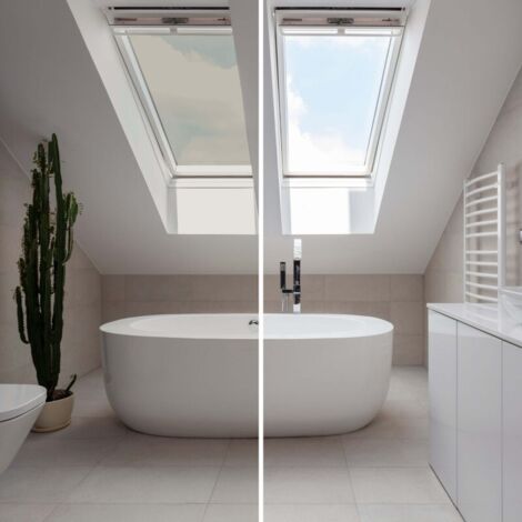 DIMEXACT - Film anti chaleur pour velux - marron - 152 cm x 2 m - En Rouleau
